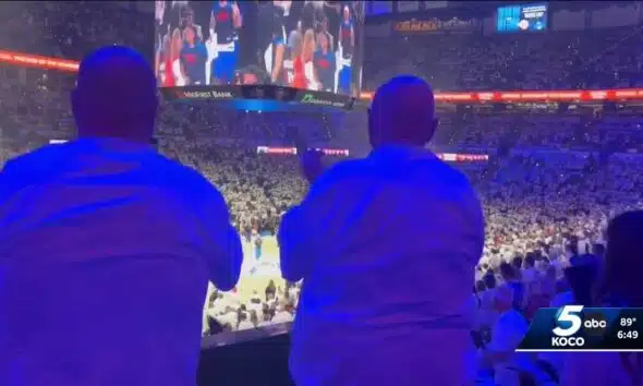Thunder superfan has missed only handful of games over nearly 2 decades