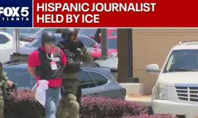 Hispanic journalist detained by ICE after arrest | FOX 5 News