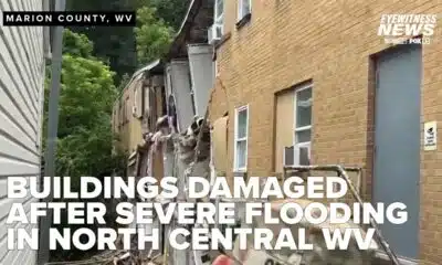 Apartment complex washed away in amid heavy rain, flooding in West Virginia