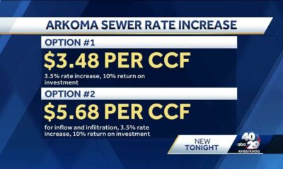 Arkoma officals expected to vote on new sewer rates