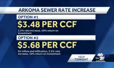 Arkoma officals expected to vote on new sewer rates