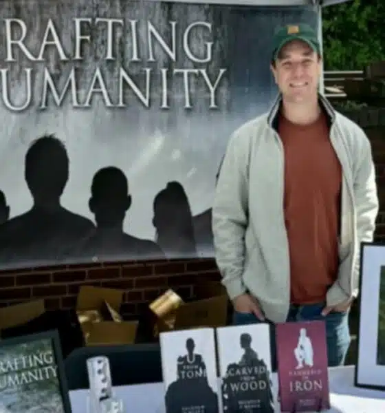 Brendan O'Meara talks about creating 'Crafting Humanity' dystopian book series | NBC4 Washington
