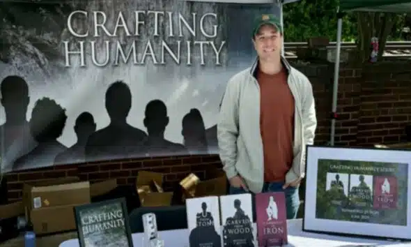 Brendan O'Meara talks about creating 'Crafting Humanity' dystopian book series | NBC4 Washington