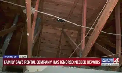 Noble mother says collapsed kitchen ceiling still not repaired, landlord unresponsive