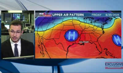 First Alert: High heat index values for the first day of Summer (06/20/2025)