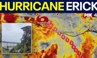 Hurricane Erick makes landfall as major hurricane