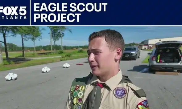 Eagle Scout helps sheriff's office with drone training | FOX 5 News