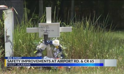 Making good on a promise; safety improvements started at dangerous, deadly Foley intersection