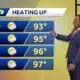 Getting very hot and humid this weekend