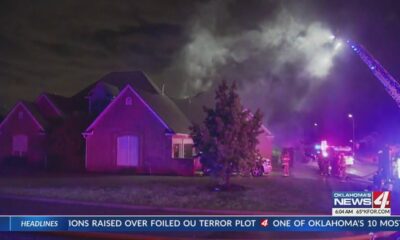 Lightning causes multiple house fires in the Oklahoma City metro