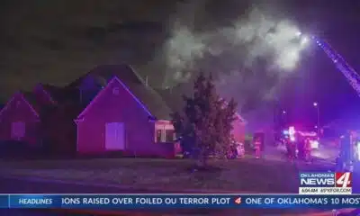 Lightning causes multiple house fires in the Oklahoma City metro
