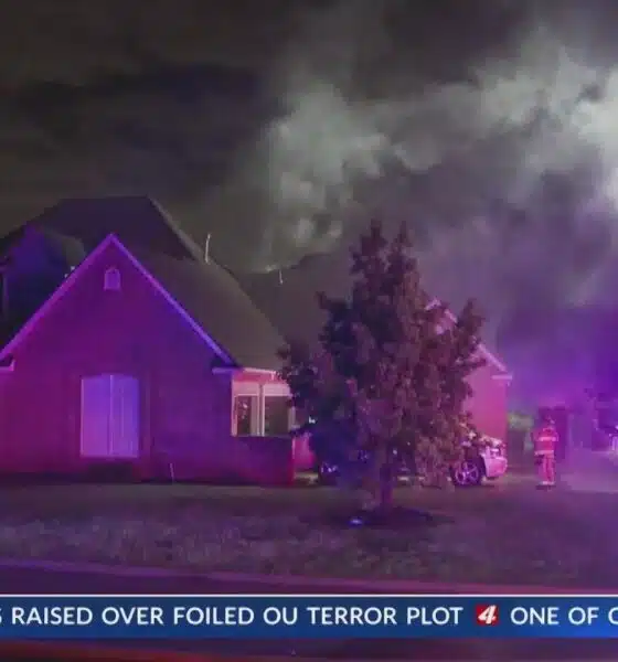 Lightning causes multiple house fires in the Oklahoma City metro