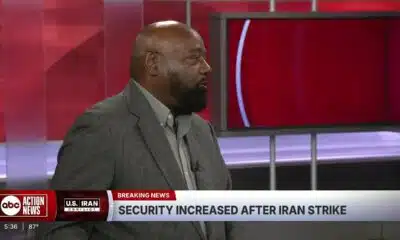 Security increased after Iran strike