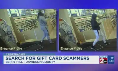 Berry Hill police search for suspects connected to gift card scheme