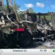 CLEARED: 18-wheeler catches fire on I-10 E in Biloxi, causing congestion