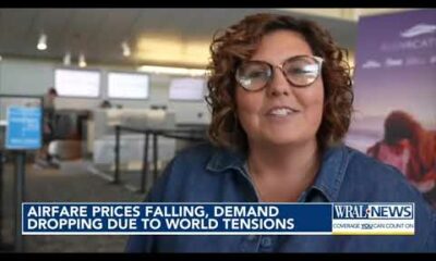 Airfare prices, demand fall with conflicts surfacing across the globe