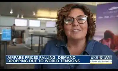 Airfare prices, demand fall with conflicts surfacing across the globe