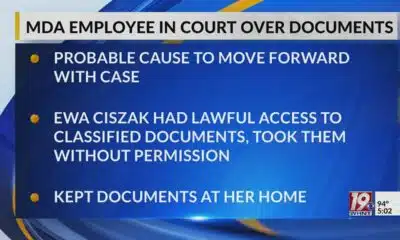 MDA Employee in Court over Documents | June 25, 2025 | News 19 at 5 p.m.