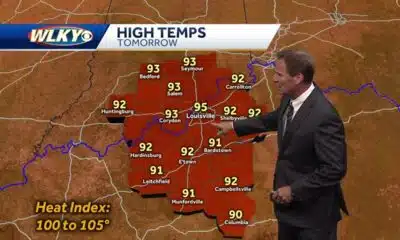 Oppressive heat and spotty storm chances continue
