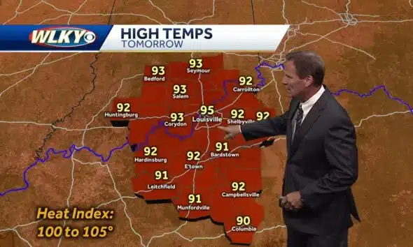 Oppressive heat and spotty storm chances continue