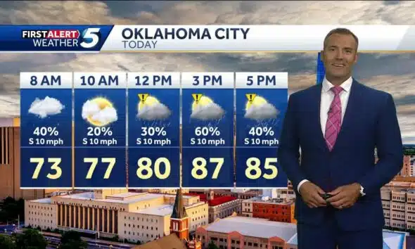 FORECAST: More rain expected Friday in Oklahoma (June 27, 2025)