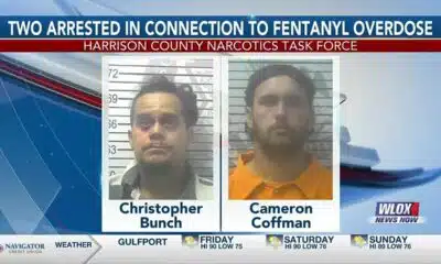 Saucier men arrested, charged with supplying deadly dose of fentanyl
