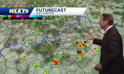 Typical summer heat this weekend with spotty storms