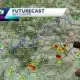 Typical summer heat this weekend with spotty storms