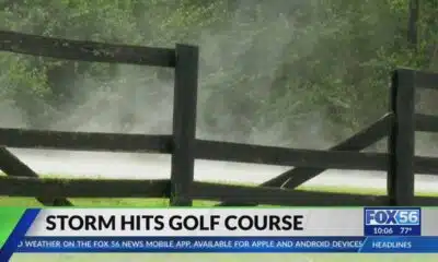Lexington golf course gets damaged in Thursday evening thunderstorm