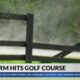 Lexington golf course gets damaged in Thursday evening thunderstorm