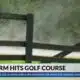 Lexington golf course gets damaged in Thursday evening thunderstorm