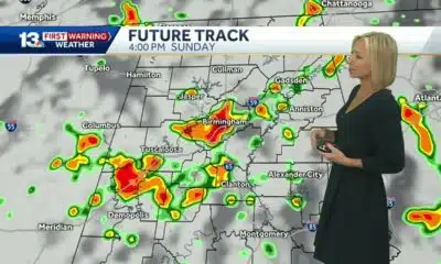 Heavy storms likely in Alabama early in the week, but drier for July 4th