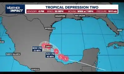 In the tropics: Tropical Depression 2 forms in southern Gulf, expected to move into Mexico