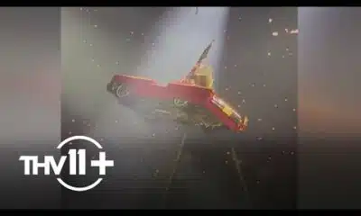 Beyoncé handles car tilting in air during Houston show