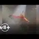 Beyoncé handles car tilting in air during Houston show