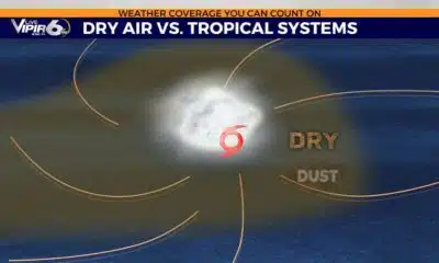 How Saharan air impacts tropical systems