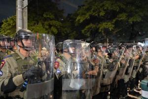 Law enforcement holds off violence as protesters gather across the state | Texas