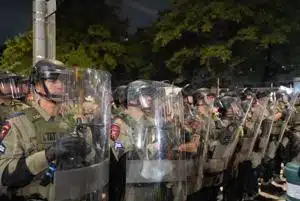 Law enforcement holds off violence as protesters gather across the state | Texas
