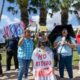 No Kings Protest against the policies of US President Donald Trump in Mcallen, Texas, on June 14, 2025.