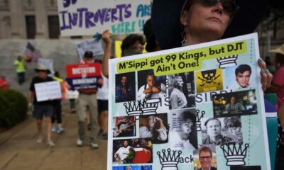 Thousands protest Trump in Mississippi 'No Kings' events