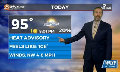 07/15 Ryan's "Quite Hot" Tuesday Forecast