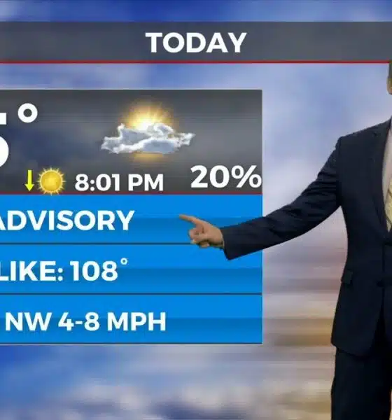 07/15 Ryan's "Quite Hot" Tuesday Forecast