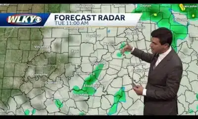 More downpours Tuesday, drier tomorrow