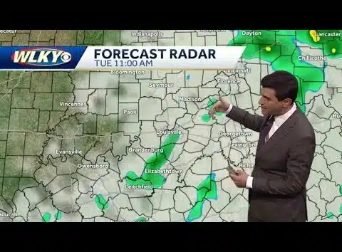 More downpours Tuesday, drier tomorrow