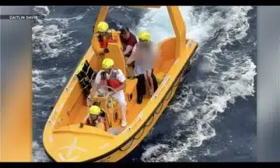 "A miracle": Florida family captures dramatic rescue after 2 go overboard on Disney cruise