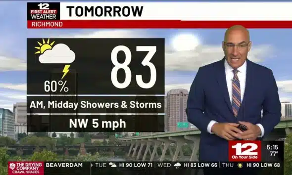 Tuesday forecast: First Alert Weather day