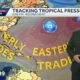 Tropical Disturbance: "medium" chance of development on a July cool front in the Gulf this weekend