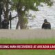 Body of missing man recovered at Arcadia Lake