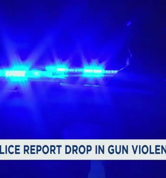 Metro police report drop in gun violence