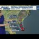 Tropical Depression Three 11pm track, models | When could it become 'Chantal'?